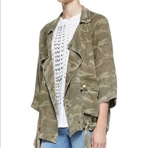 current elliott cropped infantry jacket